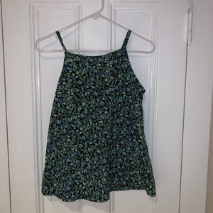 Floral tank top
